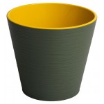 Горшок Ливингрин К 23-32 Конус с вкладкой d.23 нефрит (kastd)