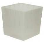 Горшок Ливингрин КВ 12-00 Квадро с вкладкой d.11,5 прозрачный (kastd)