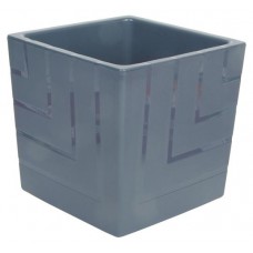 Горшок Ливингрин КВ 20-12 Квадро с вкладкой d.20 антрацит (kastd) в магазинах Ашан