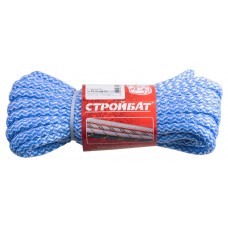 Шнур СТРОЙБАТ вязаный 10,0 мм цветной, 10 м (kastd) в магазинах Ашан