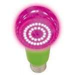 Лампочка для растений Uniel светодиодная LED-A60-15W/SPSB/E27/CL PLP30GR (kastd)