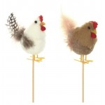 Фигурка декоративная Курица, h 27 см (kastd)