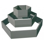 Клумба Благо Каскад шестиугольная, 40 см 70 см 100 см (kastd)