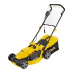 Газонокосилка электрическая Denzel GM-2000 96618 с 6 уровнями скашивания и травосборником на 45 л (kastd)
