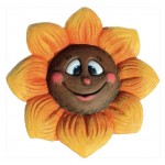 Фигура садовая веселый подсолнух, 7 см (kastd)