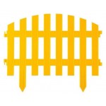 Забор декоративный GARDENPLAST Renessans желтый, 35х45 см, 7 секций (kastd)