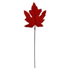 Кленовый лист искусственный, 38 см (kastd) в магазинах Ашан