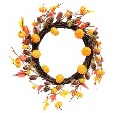 Венок декоративный, 46 см (kastd) в магазинах Ашан