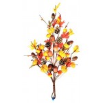 Декорация для двери с тыквами, 41 см (kastd)