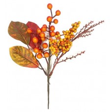 Ветка декоративная Осень, 25 см (kastd) в магазинах Ашан