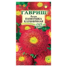 Семена Астра Гавриш Пампушка клубничная помпонная однолетняя, 0,3 г (kastd) в магазинах Ашан