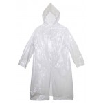 Плащ-дождевик Garden Show прозрачный на кнопках, размер L (kastd)