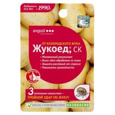Инсектицид от колорадского жука Avgust Жукоед, 9 мл (kastd) в магазинах Ашан