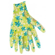 Перчатки садовые Palisad из полиэстера с нитрильным обливом зеленые, M (kastd) в магазинах Ашан