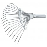 Грабли веерные СибрТех стальные оцинкованные без черенка, 360 мм (kastd)