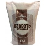Раскислитель Декоративная Коллекция Негашеная известь, 3 кг