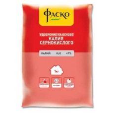 Удобрение Фаско Калий сернокислый минеральное, 1 кг (kastd) в магазинах Ашан