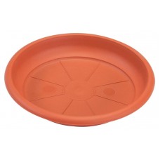 Поддон Santino Терра терракотовый Ø15.5 см, 2.3 л (kastd) в магазинах Ашан