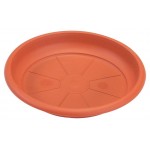 Поддон Santino Терра терракотовый Ø21.5 см, 6 л (kastd)