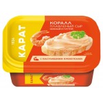 Сыр плавленый КАРАТ Коралл с креветками 45% БЗМЖ, 400 г (kastd)