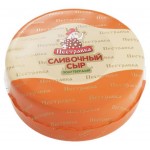 Сыр полутвердый Пестравка Сливочный 50% БЗМЖ, вес (kastd)