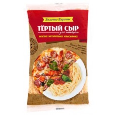 Сыр полутвердый Золото Европы Для макарон тертый БЗМЖ, 300 г (kastd) в магазинах Ашан