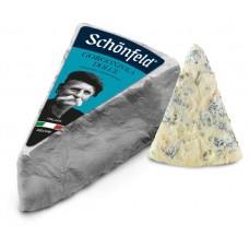 Сыр Schonfeld Gorgonzola Dolce 55% БЗМЖ, вес в магазинах Ашан