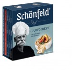 Сыр мягкий Schonfeld Chef Camembert с белой плесенью БЗМЖ, 125 г (kastd)