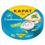 Сыр плавленый КАРАТ Сливочный 25% БЗМЖ, 130 г (kastd)