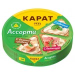 Сыр плавленый КАРАТ Ассорти классическое 25% БЗМЖ, 130 г (kastd)