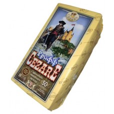 Сыр Cezare Графф Чезаре с ароматом топленого молока 50% БЗМЖ, вес (kastd) в магазинах Ашан