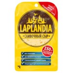 Сыр полутвердый Laplandia сливочный нарезной БЗМЖ, 250 г (kastd)