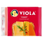 Сыр плавленый Viola слайсы Чеддер БЗМЖ, 140 г (kastd)