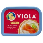 Сыр плавленый Viola с лососем 35% БЗМЖ, 400 г (kastd)