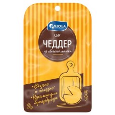 Сыр полутвердый Viola Europe Cheese Collection Чеддер фасованный БЗМЖ, 120 г (kastd) в магазинах Ашан