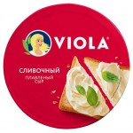Сыр плавленый Viola Сливочный 45% БЗМЖ, 260 г (kastd)