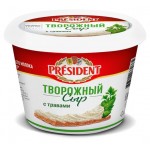 Сыр творожный President с травами БЗМЖ, 140 г (kastd) Сыр творожный President с травами БЗМЖ, 140 г (kastd)