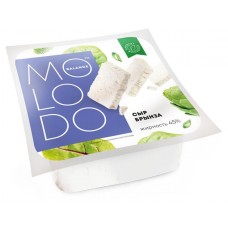 Сыр рассольный Molodo balance Брынза 45% БЗМЖ, 200 г (kastd) в магазинах Ашан