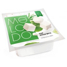 Сыр рассольный Molodo balance Белая Фета 45% БЗМЖ, 200 г (kastd) в магазинах Ашан