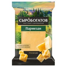 Сыр твердый Сыробогатов Пармезан 40% БЗМЖ, 200 г (kastd) в магазинах Ашан