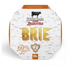 Сыр мягкий WhiteCheese from Zhukovka Бри 60% БЗМЖ, 125 г (kastd) в магазинах Ашан