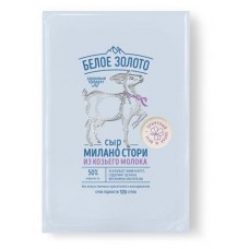 Сыр полутвердый Качотта Милано Стори Белое Золото нарезка 50% БЗМЖ, 110 г (kastd) в магазинах Ашан