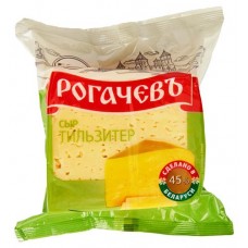 Сыр полутвердый РогачевЪ Тильзитер 45% БЗМЖ, 500 г (kastd) в магазинах Ашан