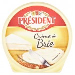 Сыр плавленый President Creme de Brie 50% БЗМЖ, 125 г (kastd)