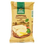 Сыр полутвердый Село Зеленое Традиционный 50% БЗМЖ, 200 г (kastd)