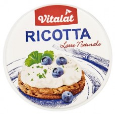 Сыр творожный VitaLat Рикотта 40% БЗМЖ, 250 г (kastd) в магазинах Ашан