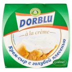 Крем-сыр мягкий Dorblu a la creme с голубой плесенью 65% БЗМЖ, 80 г (kastd) Крем-сыр мягкий Dorblu a la creme с голубой плесенью 65% БЗМЖ, 80 г (kastd)
