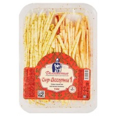 Сыр копченый Долголетие Чечил Ассорти Ė1 45% БЗМЖ, 150 г (kastd) в магазинах Ашан