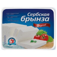 Сыр мягкий Сербская брынза Mlekara Sabac 45%, 250 г (kastd) в магазинах Ашан