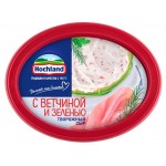 Сыр творожный Hochland с ветчиной и зеленью 60% БЗМЖ, 140 г (kastd) Сыр творожный Hochland с ветчиной и зеленью 60% БЗМЖ, 140 г (kastd)